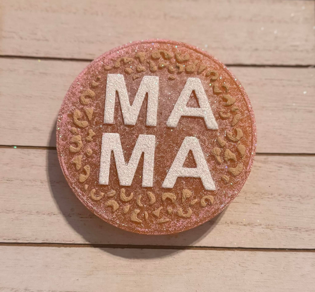 Mama Cheetah Print Hanging Freshie