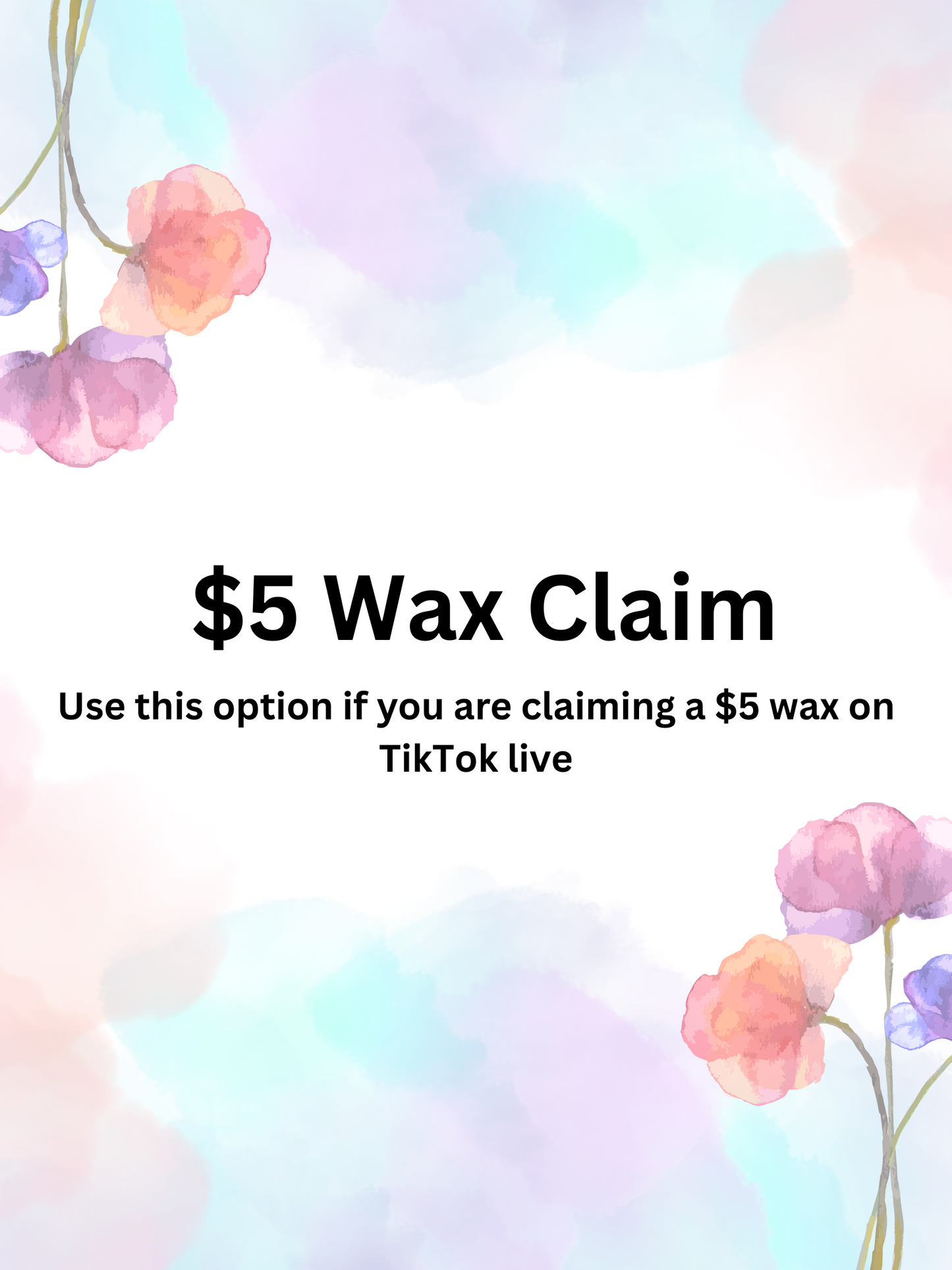 $5 wax melt claims