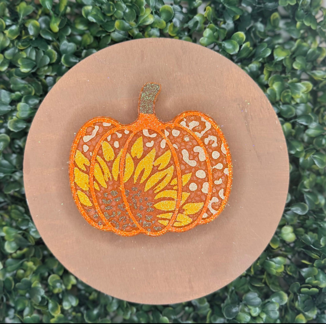 Sunflower Leopard Pumpkin