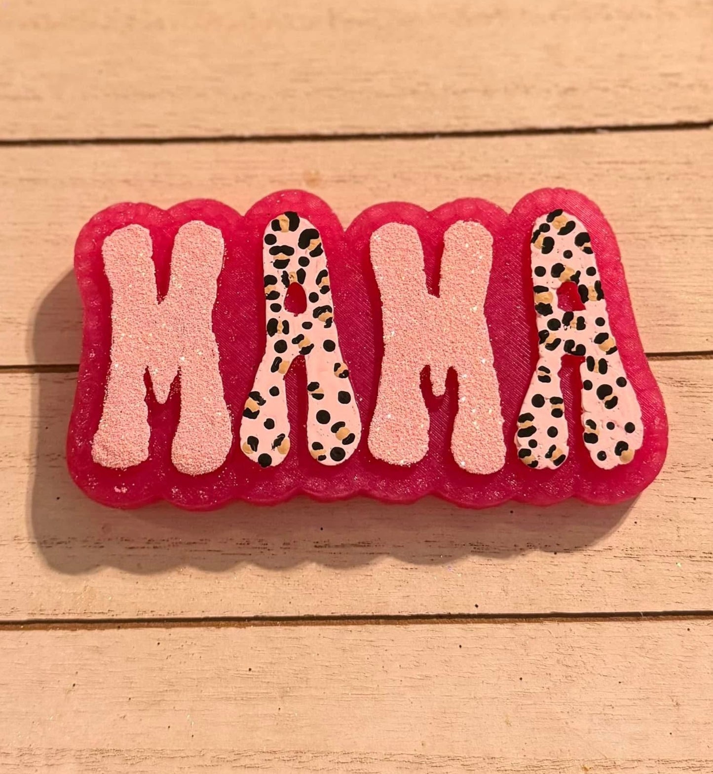Mama Bubble Letter Hanging Freshie