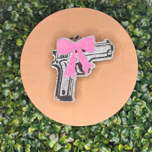 Pew Coquette Bow Hanging Freshie