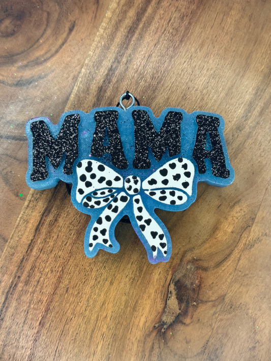 Mama Bow Hanging Freshie