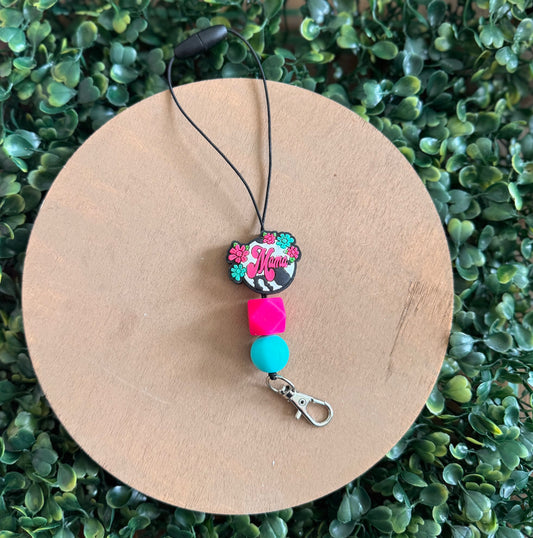 Hot pink mama freshie hanger