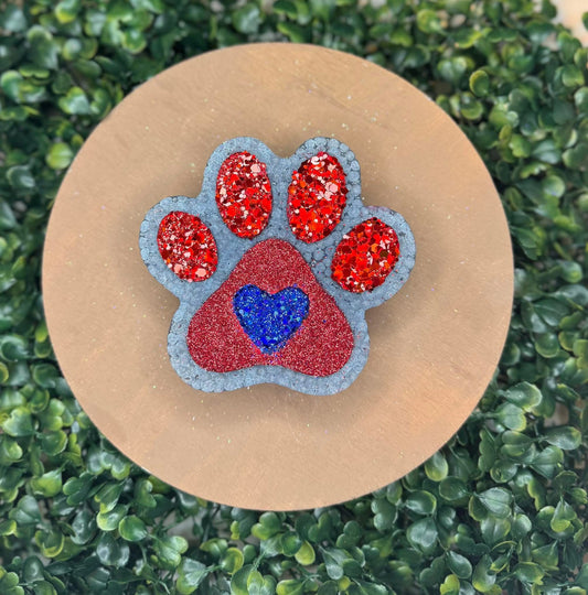 Bearcat Paw Hanging Freshie