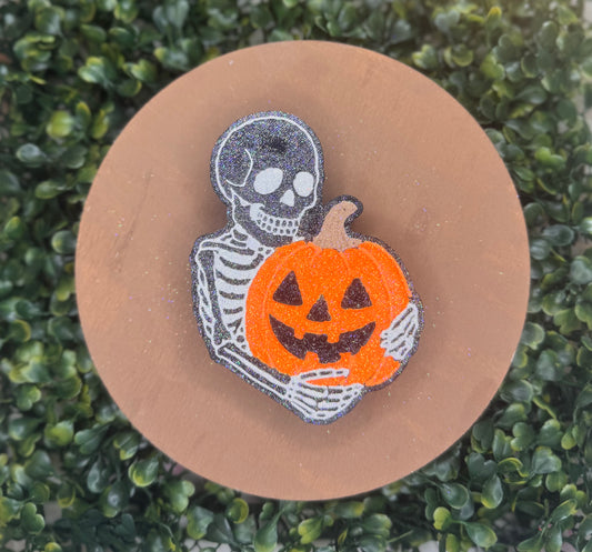 Skeleton & Pumpkin