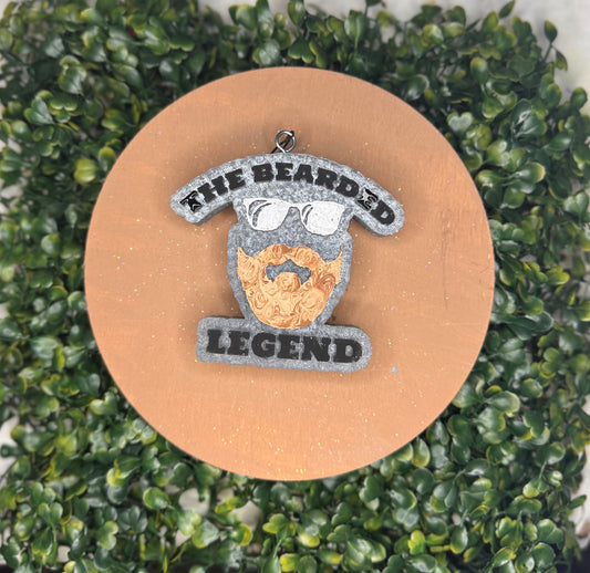 The Bearded Legend Hanging Freshie