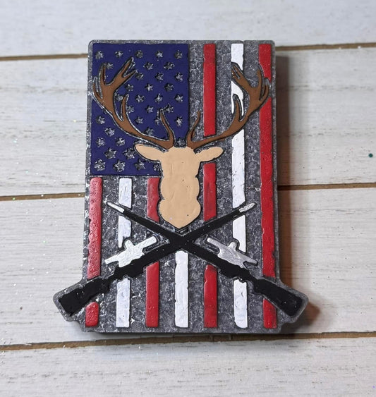 American Flag, Buck Hanging Freshie