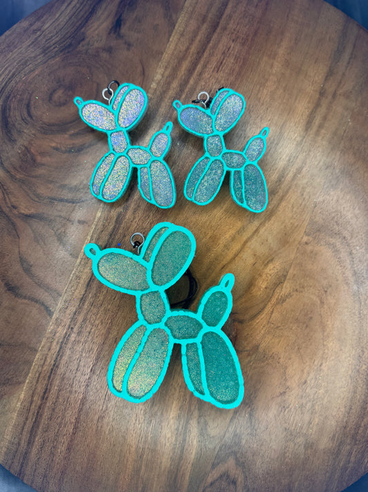 Balloon Dog Hanging Freshie & Vent Clips