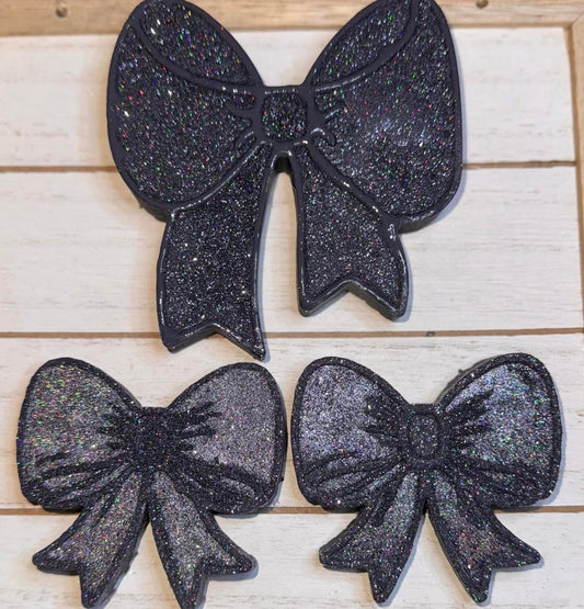 Glitter Bow Hanging Freshie & Vent Clips