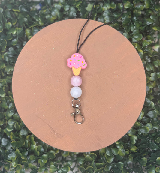 Ice cream cone freshie hanger