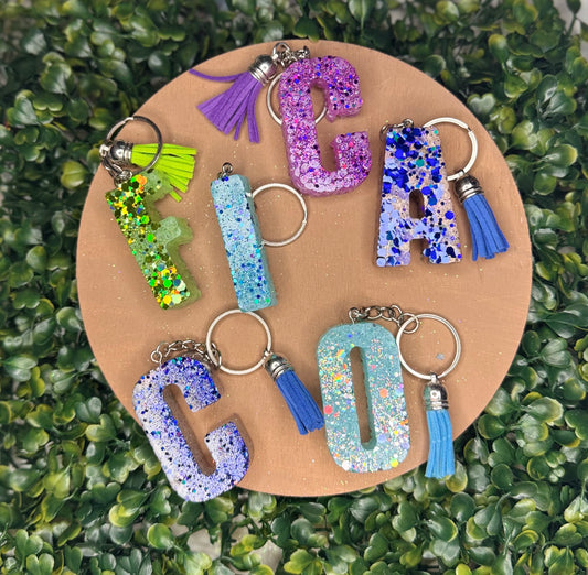 Freshie Letter Keychain